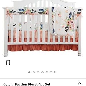 Sahaler crib bedding set